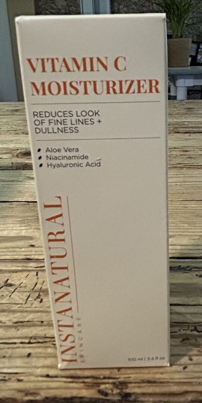 InstaNatural Vitamin C Facial Moisturizer NEW NIB SEALED